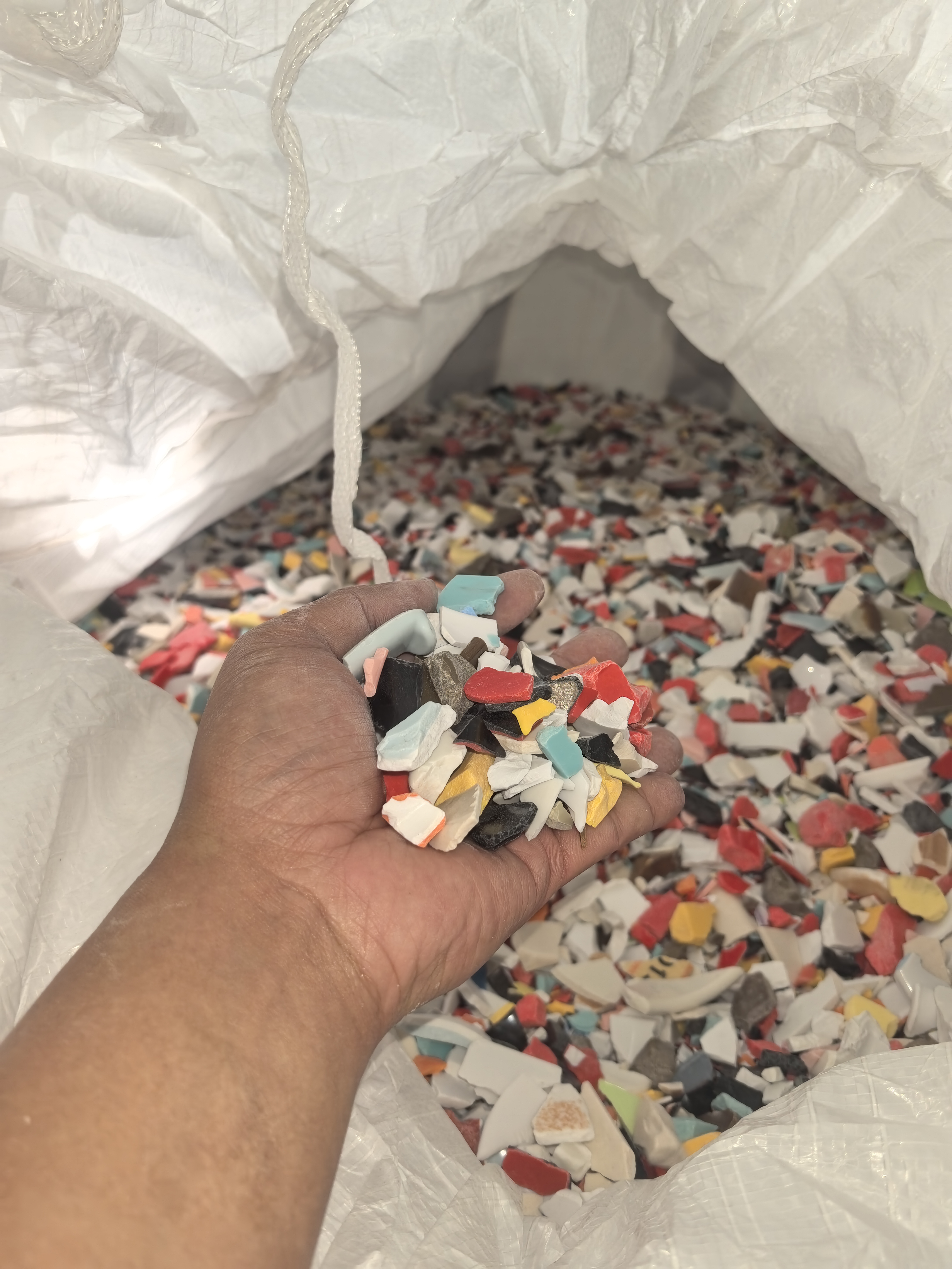 Melamine plastic blast media